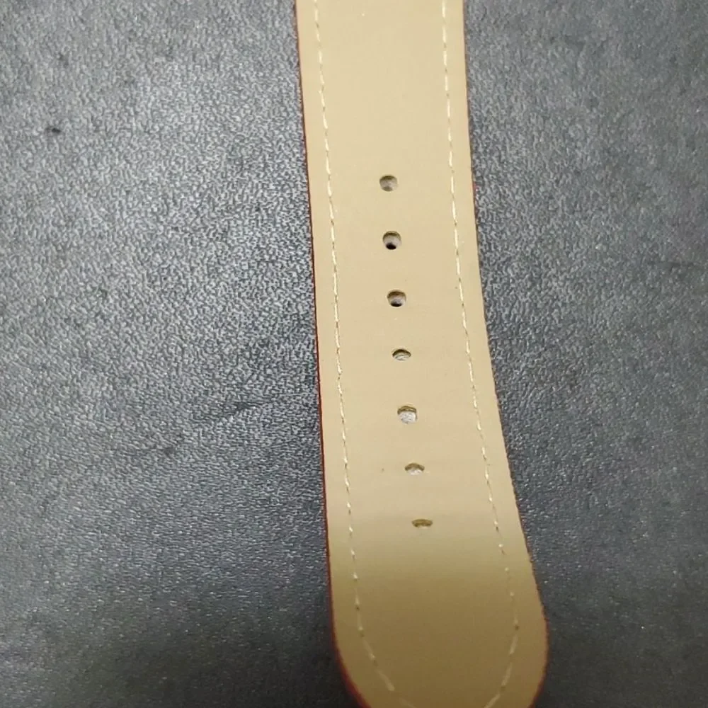 Red and yellow happy face emoji watch